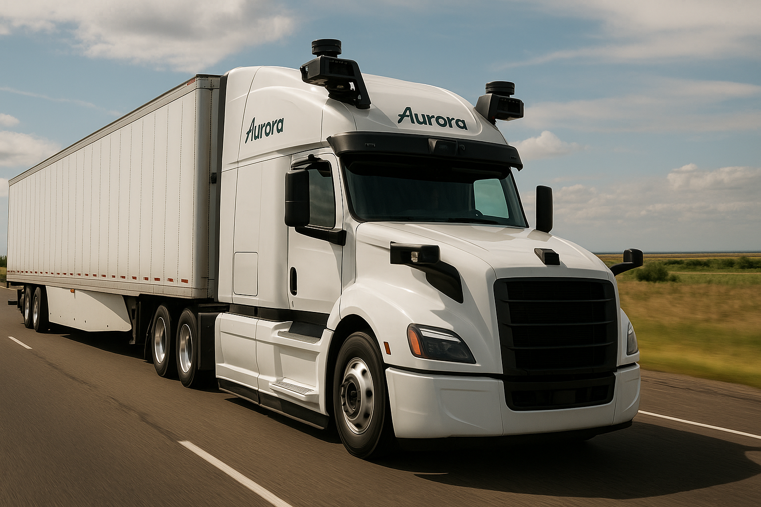 Aurora Driverless Truck